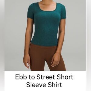 Lulu Lemon Ebb To Street Tee